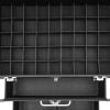 ALUIWNH Rolling Makeup Train Case - Large Portable Cosmetic Organizer Trolley with Lockable Drawers, Wheels and Telescopic Handle for Makeup Artists Hairstylists Travel view 4