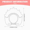 2PCS Baby Shower Cap Adjustable Crown Shape Baby Hair Washing Shield Waterproof Lightweight Plastic Bath Visor for Toddlers Shower Cap, Hair Washing Shield, Bath Visor for Toddlers, Bab view 4