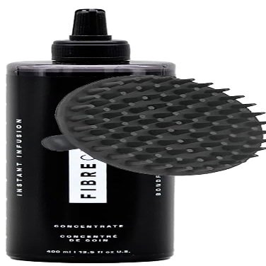 Fibre Clinix Bondfinity Instant Infusion Concentrate 13.5 oz with Scalp Massager Brush  Strengthening Hair Treatment for Damaged, Weak, and Brittle Hair