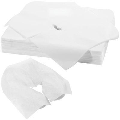 300 Disposable Face Cradle Covers For Massage, Professional Headrest Cushion Covers For Massage Chairs, Single-Use Hygiene Covers For Beauty Salons