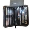 777 Three Seven Nail Clipper Set TS-800C  Professional 9-in-1 Manicure Pedicure Kit with Travel Case | Stainless Steel Nail Clippers, Scissors, File & Grooming Tools | Made in Korea | DAHLORE view 1
