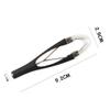 ASWRTYJO Eyebrow Tweezers Automatically Retractable Slant Tip Face Hair Removal Trimmer Eyelash Clip Makeup Tool(D) view 2