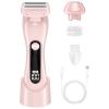 yeeplant Women's Electric 2-in-1 Body Shaver, Hair Remover, Includes Attachments, USB Rechargeable, Led Display, Waterproof view 1