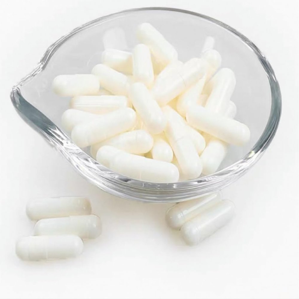 Empty Enteric Coated Capsules, 2000 pcs for Each Size 00#,0#,1#,All White, Joined