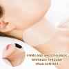 Neck Cream Youthful Neckline! Medical-Grade Silicone Wrinkle Patches -Lines, Boosts Hydration + Collagen. (Light yellow, 4.92inch) view 4