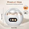 2025 New Multi-Functional Electric Nail Trimmer, Upgraded 3 Speed Levels Automatic Nail Clippers, Electric Nail Clipper USB Cordless, Professional Manicure Pedicure Set (White) view 4