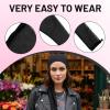 1Pcs Hair Weave Sleeve For Locs, Hair Weave Sleeve, Black Hairs Sleeves For Women With Locs Or Braids, Secure Fit For Daily Styling, Travel And Fitness Activities view 3