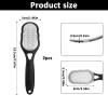 2 Pcs Foot Files with Skin Catcher, Professional Stainless Steel Pedicure Callus Remover Foot Scraper Pedicure Feet Grater Feet Scrubber Dead Skin Remover Ergonomic Handle for Hard Skin, Dryness view 2