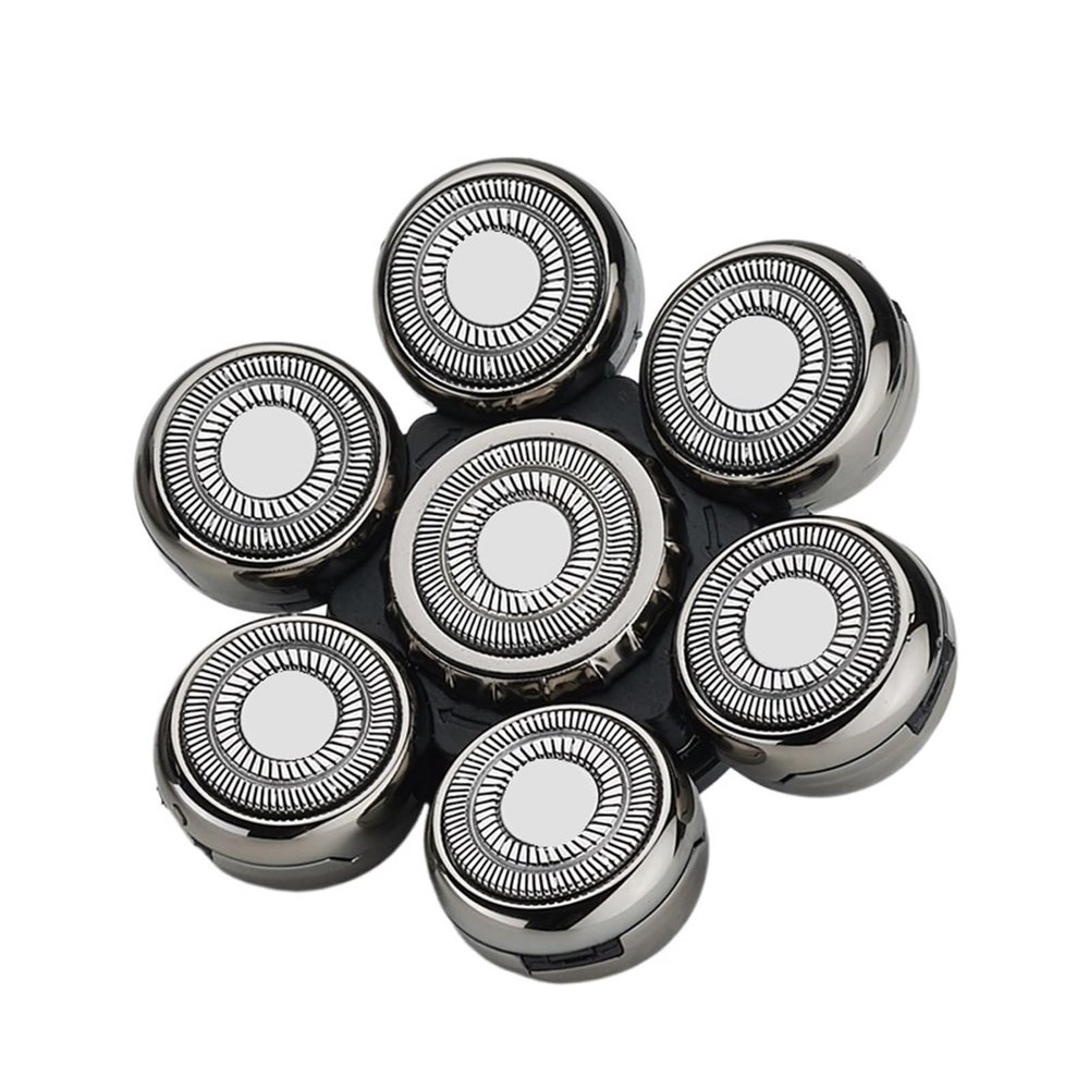 7D Electric Shavers Heads Bald Replacement Heads Razor Blades For Electric Razors Head Shaver