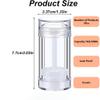 meleg otthon 10 Pcs Empty Deodorant Containers 1 oz/30ml Twist Up Refillable Deodrant Containers Leak Proof Clear Deodorant Bottles Round Lip Balm Tubes for DIY Lipstick Crayon view 2