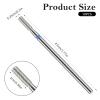 10 Pcs 3/32'' Cuticle Clean Drill Bit Cuticle Nail Drill Bit Set, Electric Nail File Machine Cuticles Bits, Diamond Nails Bits, Manicure Pedicure Polishing Kit for Nails Salon Manicure view 2