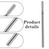 10 Pcs 3/32'' Cuticle Clean Drill Bit Cuticle Nail Drill Bit Set, Electric Nail File Machine Cuticles Bits, Diamond Nails Bits, Manicure Pedicure Polishing Kit for Nails Salon Manicure view 3