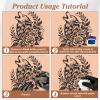 Aiuulu 60 Pcs Fake Tattoo Practice Skin, 7.48" X 5.71" Practice Reelskin for Tattooing Kit, Suitable for Beginners Experienced Artists view 4