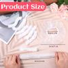100 PCS Disposable Shower Caps Plastic Clear Shower Cap Elastic Waterproof Hair Bath Caps Thick Shower Cap for Women Hotel Hair Salon Travel (100pcs) view 2