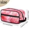 Foerrkelg Beautiful Feathers. Travel Toiletry Bag for Men Abstraction Hanging Kit - Waterproof Shaving Bag Bathroom Bags Wash Bag for Toiletries Accessories view 2