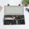 FashionCha Hair Tool Storage Box Headband Space Saving Portable Styling Tools Storage Case Hair Clips for Hairdressers Barber Shop Home view 2