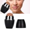 Facial Roller with Volcanic Stone Oil Control Face Massage Tool Portable Reusable Skincare Accessory for Makeup Touch - Up view 2