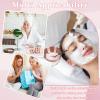 DLUGOPIS 9 Pcs Gold Facial Supplies Large Gold Skincare Tray 4 Stainless Steel Facial Mask Mixing Bowls 4 Esthetician Mixing Spoons Spa Tray Esthetician Bowls for Mask Body Care Bathroom view 4