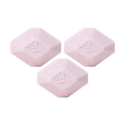 Pacha Soap Co. Epsom Salt Bath Bombs - Sleep (Lavender Scented), Nourishing Aromatherapy Bath Fizzies with Clean Ingredients and Essential Oils, Handcrafted in The USA, 3-Pack, 5 oz Each