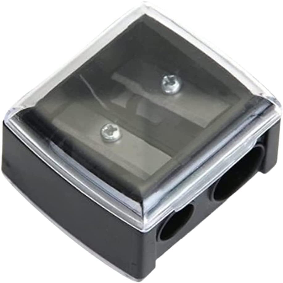Eyeliner Pencil Sharpener, Eyeliner Sharpener for Pencil, Makeup Pencil Sharpener, Dual Holes