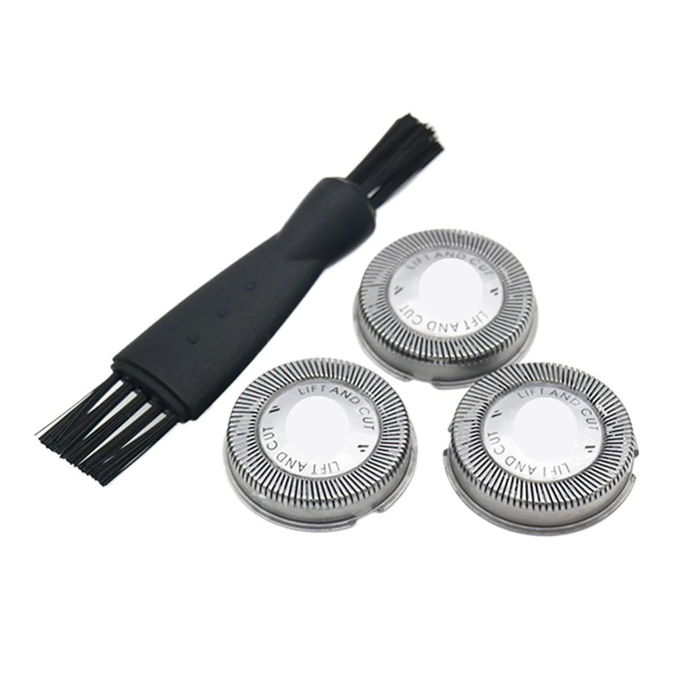 3x Replacement Shaver Head Blade CuttersCompatible For PhilipsCompatible For NorelcoElectric Razor HQ40;HQ41 HQ801 HQ802 HQ803 HQ804HQ5860 HQ5858 HQ585