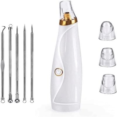 HCUCTOS Pore Vacuum,Acne Remover, Extractor Tool-3 Suction Power,USB Rechargeable Blackhead Kit for Women & Men