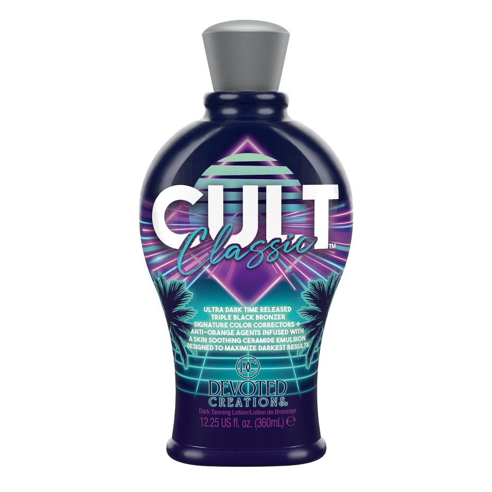 Devoted Creations Cult Classic - Ultra Dark Time Released Triple Black Bronzer Dark Tanning Lotion