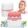 YUYTE 2 in 1 Ice Roller for Face and Eyes, Double Ended Facial Ice Roller Massager for Puffiness, Migraine Relief, Skincare Tool for Whole Body (Pink) view 1