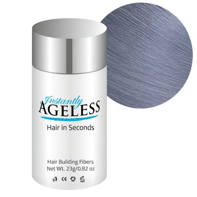 Instantly Ageless Hair in Seconds Hair Building Fibers  Hair Thickening Fibers for Thinning Hair & Hair Loss for Fuller-Look - 0.83 oz (23g) - Grey