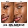 bareMinerals Original Liquid Mineral Concealer, Brightening Dark Circle + Maximum Coverage Flat Concealer Brush Bundle view 4