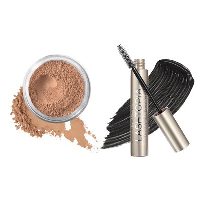 bareMinerals Loose Powder Concealer SPF 20 + Lashtopia Mega Volume Black Mascara Bundle