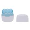 BTSEURY Ice Roller for Face, Double Ended Facial Massager with 2 Head Designs for Cooling Skincare, Portable Ice Face Roller for Travel Home Use (Blue) view 1
