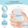 BTSEURY Ice Roller for Face, Double Ended Facial Massager with 2 Head Designs for Cooling Skincare, Portable Ice Face Roller for Travel Home Use (Blue) view 4