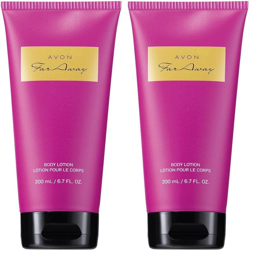 AVON Far Away Liberating Perfumed Body Lotion (Pack of 2)