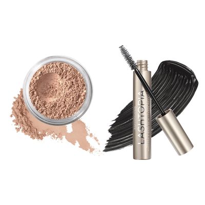bareMinerals Loose Powder Concealer SPF 20 + Lashtopia Mega Volume Black Mascara Bundle