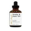 Edith & Angel's Scalp and Hair Oil for Hair Growth, Anti-Breakage Treatment, Promotes Thicker Fuller Hair, Volumizing & Strengthening, with Olive & Jojoba Oil- Soy & Coconut Free- 2 oz view 1