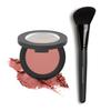 bareMinerals Gen Nude Powder Blush, Mineral-Based Pressed Powder + Blooming Makeup Blush Brush Bundle view 1
