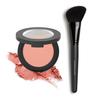 bareMinerals Gen Nude Powder Blush, Mineral-Based Pressed Powder + Blooming Makeup Blush Brush Bundle view 1
