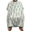 Salon-Professional Perming Cape for Adults, Anti-Static & Wrinkle Resistant, Floral Cactus for Hair Services, 55x66 Inches view 1