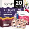 Fomin Self Heating Eye Mask- 20 Pack - Variety Pack Heated Eye Mask Warm Compress for Eyes, Disposable Self Heating Steam Mask for Home, Sleep, Spa, Travel Essentials & Relaxation Gifts for Women view 1