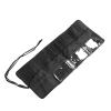 BORDSTRACT BLACK NYLON MAKEUP BRUSH CASE 26 HOLES LARGE CAPACITY TRAVEL ORGANIZER view 3