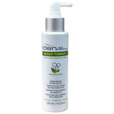 Scalp Therapy Regrogen by Iden Bee Propolis 4.2 oz / 125 ml | Leave-In Scalp Treatment, Hair Regrowth & Thinning Hair Treatment