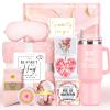 Gift Baskets for Women Birthday Gifts for Women Unique Get Well Gift for Woman Luxury Self Care Gifts for Woman Get Better Soon Care Package Set for Her Spa Kit Box for Girlfriend, Mom, Best Friends view 1