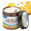 Beef Tallow for Skin - 100% Grass Fed - Whipped Tallow and Honey BalmMoisturizer Cream for Face & Body -Natural Organic Formula for Dry & Sensitive Skin (Citrus Breeze) (2 oz) view 1