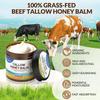Beef Tallow for Skin - 100% Grass Fed - Whipped Tallow and Honey BalmMoisturizer Cream for Face & Body -Natural Organic Formula for Dry & Sensitive Skin (Citrus Breeze) (2 oz) view 2