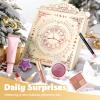 Makeup Advent Calendar 2025, 24 Days Beauty Gift Set for Adult Women & Teen Girls  GlAM CODE Christmas Countdown Calendar Beauty & Cosmetics Holiday Surprise Make Up Gift Kits - Rose Golden view 3