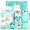 Gift Baskets for Women Birthday Gifts for Women Unique Get Well Gift for Woman Luxury Self Care Gifts for Woman Get Better Soon Care Package Set for Her Spa Kit Box for Girlfriend, Best Friends, Mom view 1