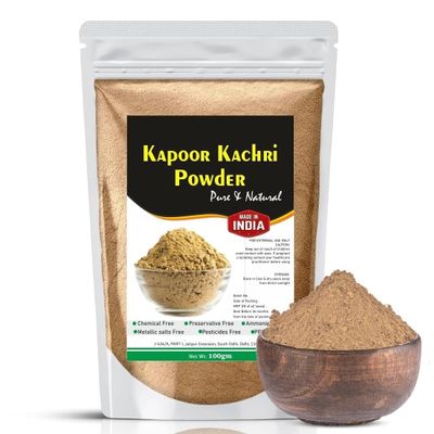 SH Premium Kapoor Kachri Powder Herbal Supplement for Hair Care & Scalp Health 100gm