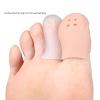 2pcs Silicone Toe Guards Caps Reduce Pressure From Shoes During Walking Running Multi Purpose Silicone Finger Protectors view 3
