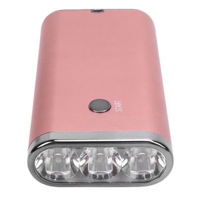 LAISANIM Extending Bright Scratch Hair 3pcs LED 5W Light Pearls, for Deep Penetration, Aluminum Aluminum Body (Pink Gold)